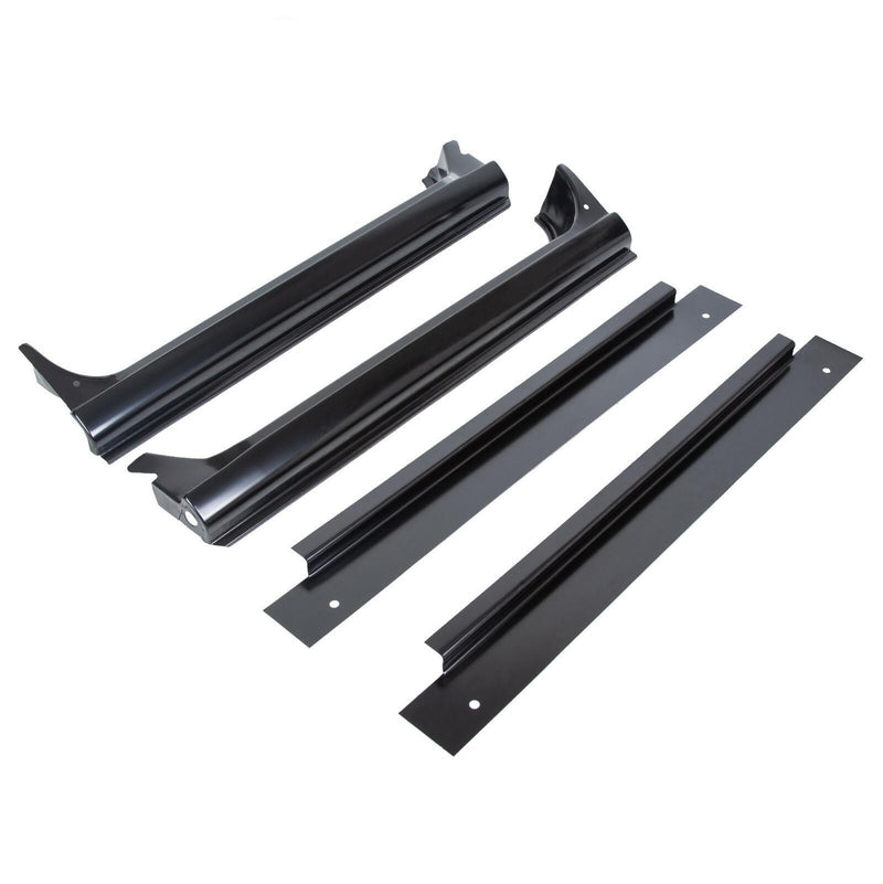 DURAFORCE 4Pc For Chevy / GMC C10 67-72 LH RH Side Full Rocker Panels w/ Inner Patch Panel
