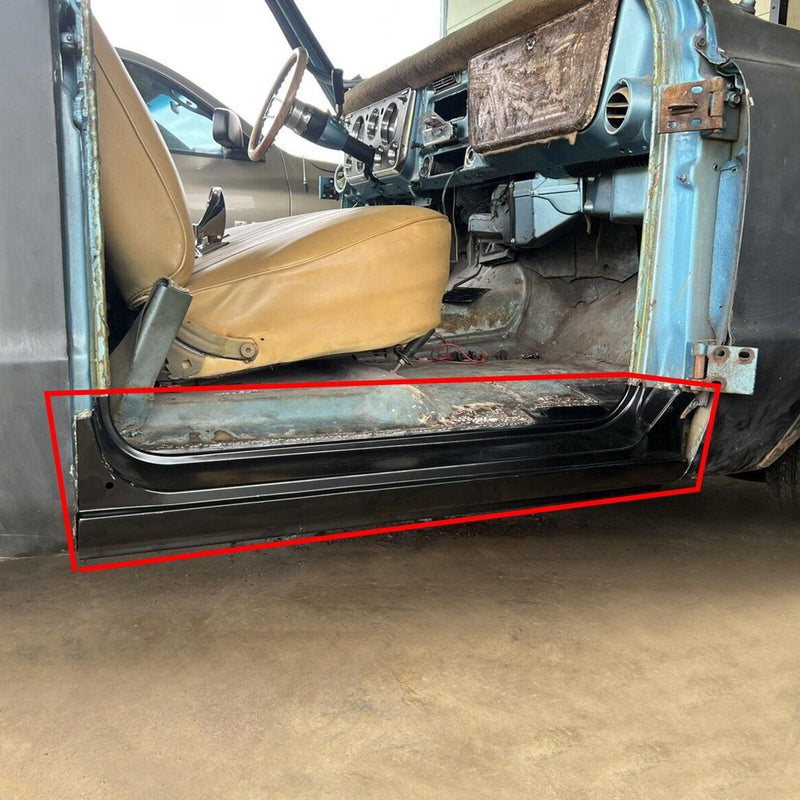 DURAFORCE 4Pc For Chevy / GMC C10 67-72 LH RH Side Full Rocker Panels w/ Inner Patch Panel