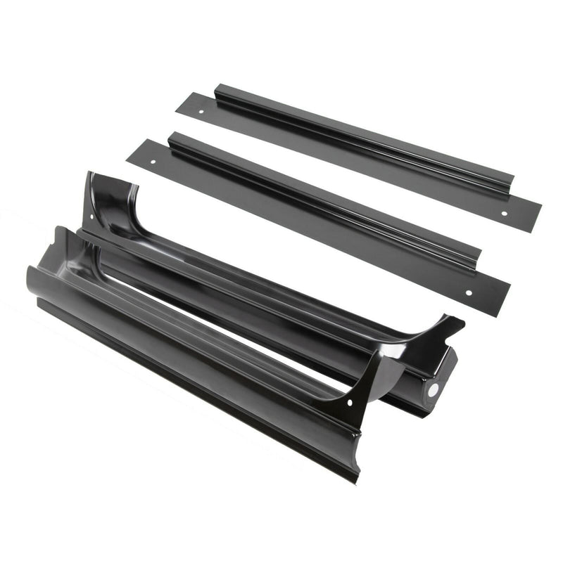 DURAFORCE 4Pc For Chevy / GMC C10 67-72 LH RH Side Full Rocker Panels w/ Inner Patch Panel