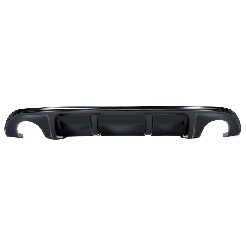DURAFORCE Fits 2014-17 Infiniti Q50 Gloss Black Rear Diffuser Bumper Lip Spoiler Splitter