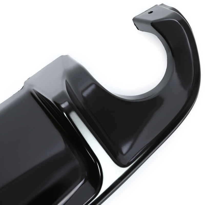 DURAFORCE Fits 2014-17 Infiniti Q50 Gloss Black Rear Diffuser Bumper Lip Spoiler Splitter