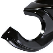 DURAFORCE Fits 2014-17 Infiniti Q50 Gloss Black Rear Diffuser Bumper Lip Spoiler Splitter