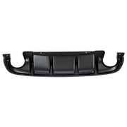 DURAFORCE Fits 2014-17 Infiniti Q50 Gloss Black Rear Diffuser Bumper Lip Spoiler Splitter