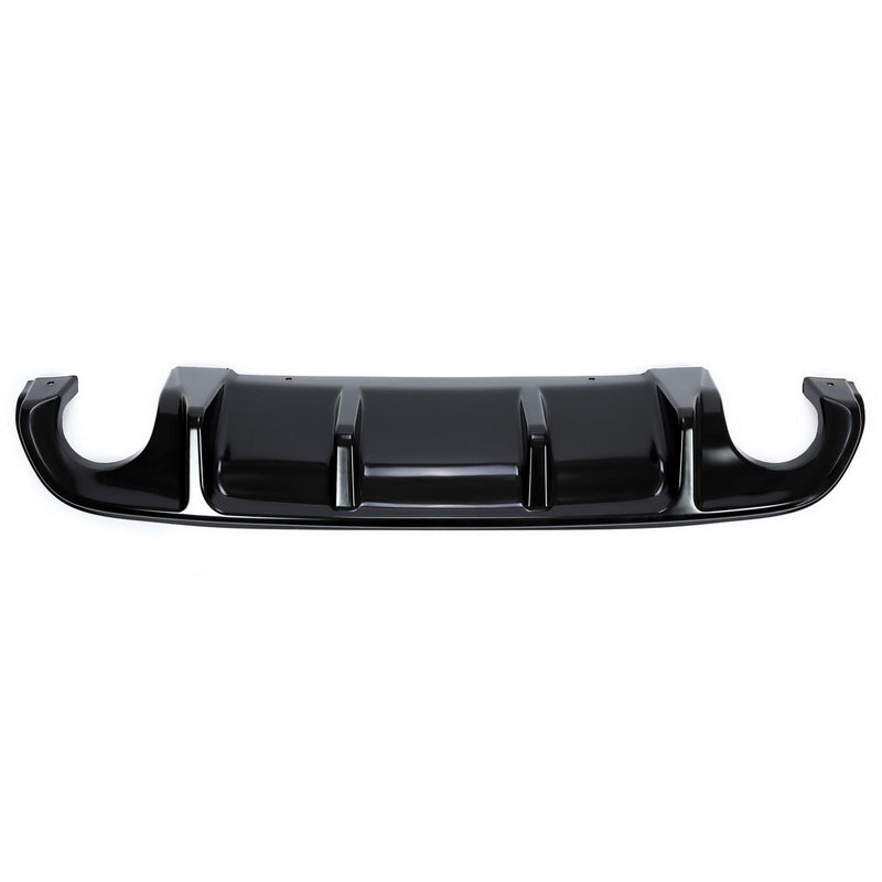 DURAFORCE Fits 2014-17 Infiniti Q50 Gloss Black Rear Diffuser Bumper Lip Spoiler Splitter