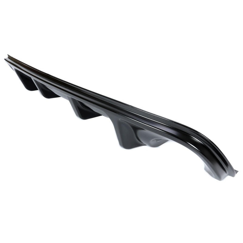 DURAFORCE Fits 2014-17 Infiniti Q50 Gloss Black Rear Diffuser Bumper Lip Spoiler Splitter