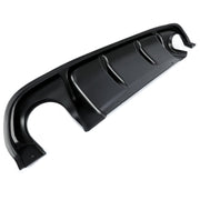DURAFORCE Fits 2014-17 Infiniti Q50 Gloss Black Rear Diffuser Bumper Lip Spoiler Splitter