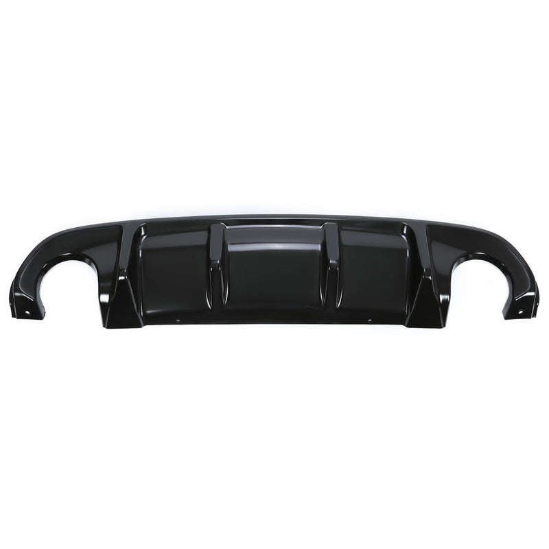 DURAFORCE Fits 2014-17 Infiniti Q50 Gloss Black Rear Diffuser Bumper Lip Spoiler Splitter