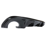 DURAFORCE Fits 2014-17 Infiniti Q50 Gloss Black Rear Diffuser Bumper Lip Spoiler Splitter