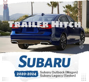 DURAFORCE For Subaru Outback Wagon 2020-2024 Class 3 Trailer Hitch 2'' Receiver Steel