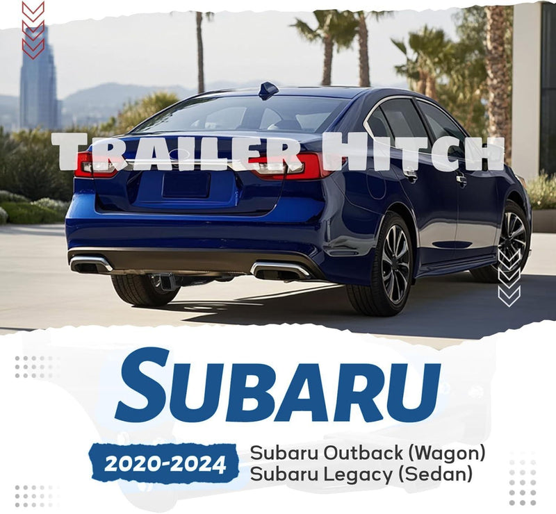 DURAFORCE For Subaru Outback Wagon 2020-2024 Class 3 Trailer Hitch 2'' Receiver Steel