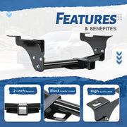 DURAFORCE For Subaru Outback Wagon 2020-2024 Class 3 Trailer Hitch 2'' Receiver Steel