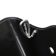 DURAFORCE Black Saddlebag Saddle Bags For Harley Davidson Touring Road Street Glide 14-24