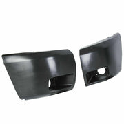 DURAFORCE Bumper End Caps For 07-13 Chevrolet Silverado 1500 Set of 2 Front Primed