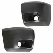 DURAFORCE Bumper End Caps For 07-13 Chevrolet Silverado 1500 Set of 2 Front Primed