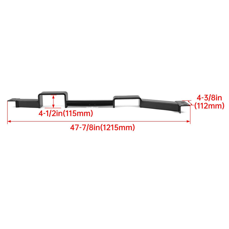DURAFORCE For Transmission Crossmember B-Body 1977-1990 GM-2 Transmission Group Steel