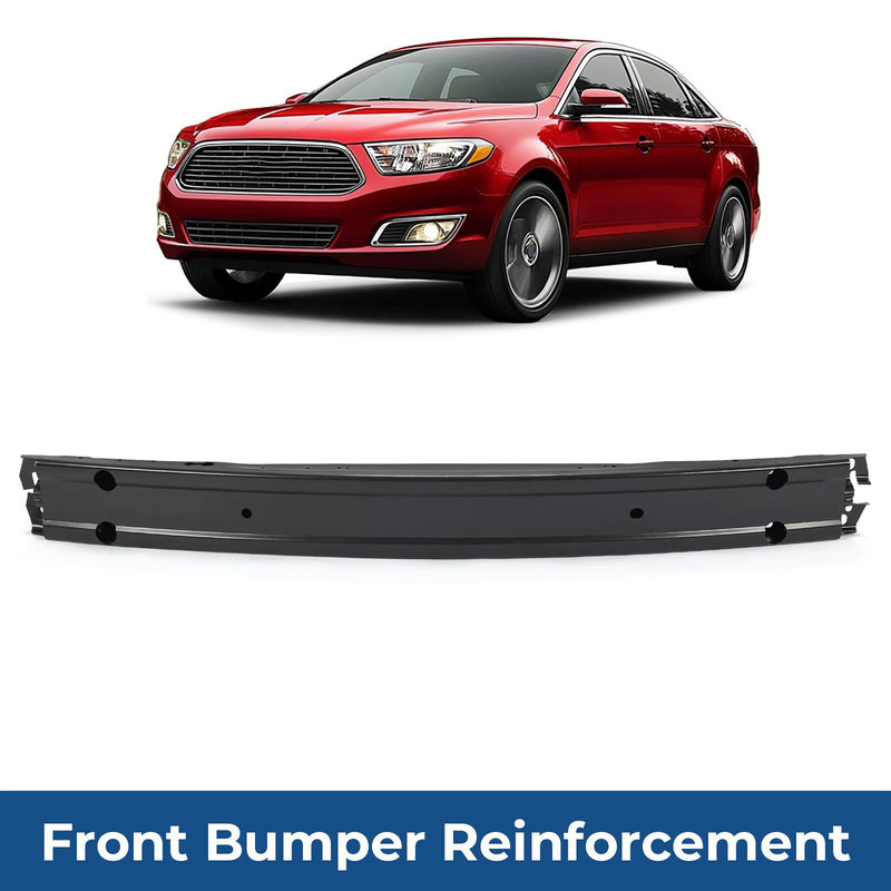 DURAFORCE Front Black Steel Bumper Reinforcement Impact Bar For Ford Flex Taurus 2009-2019