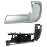 DURAFORCE For Toyota Tacoma 16-23 Rear Right Bumper End Cap+Outer Extension Insert Bracket