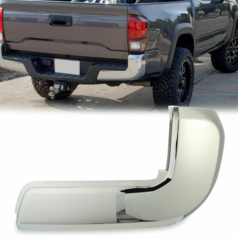 DURAFORCE For Toyota Tacoma 16-23 Rear Right Bumper End Cap+Outer Extension Insert Bracket