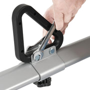 DURAFORCE 1000LBS Pickup Truck Bed Ladder Rack Adjustable Handles Kayak Truck Bed Rack