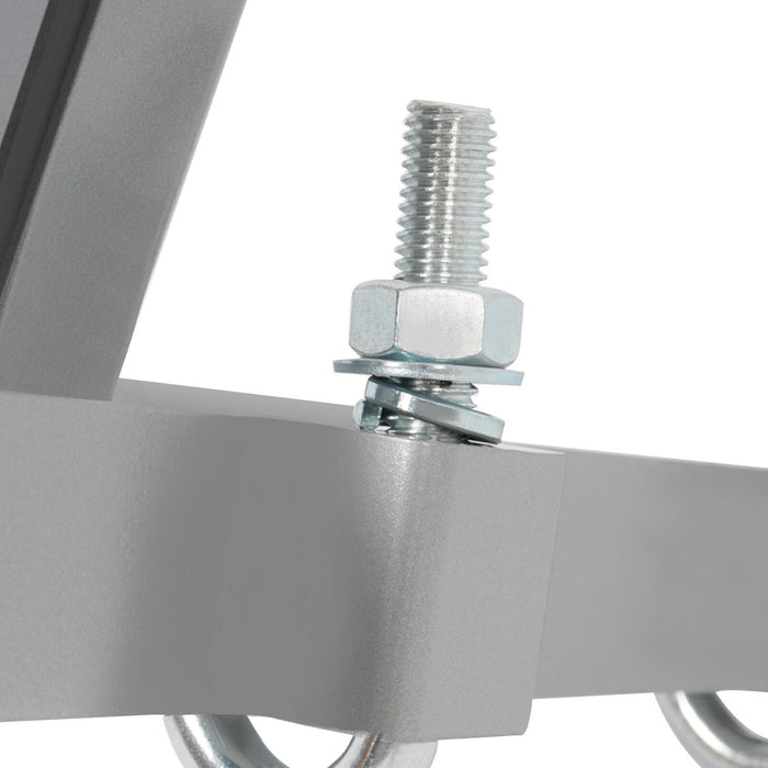 DURAFORCE 1000LBS Pickup Truck Bed Ladder Rack Adjustable Handles Kayak Truck Bed Rack