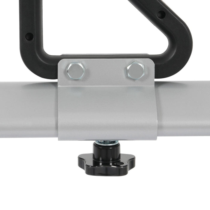 DURAFORCE 1000LBS Pickup Truck Bed Ladder Rack Adjustable Handles Kayak Truck Bed Rack