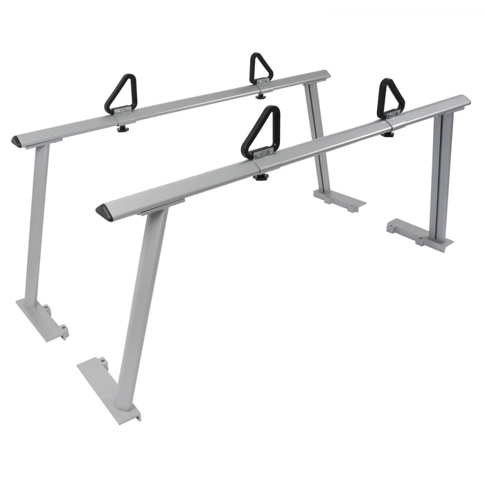 DURAFORCE 1000LBS Pickup Truck Bed Ladder Rack Adjustable Handles Kayak Truck Bed Rack