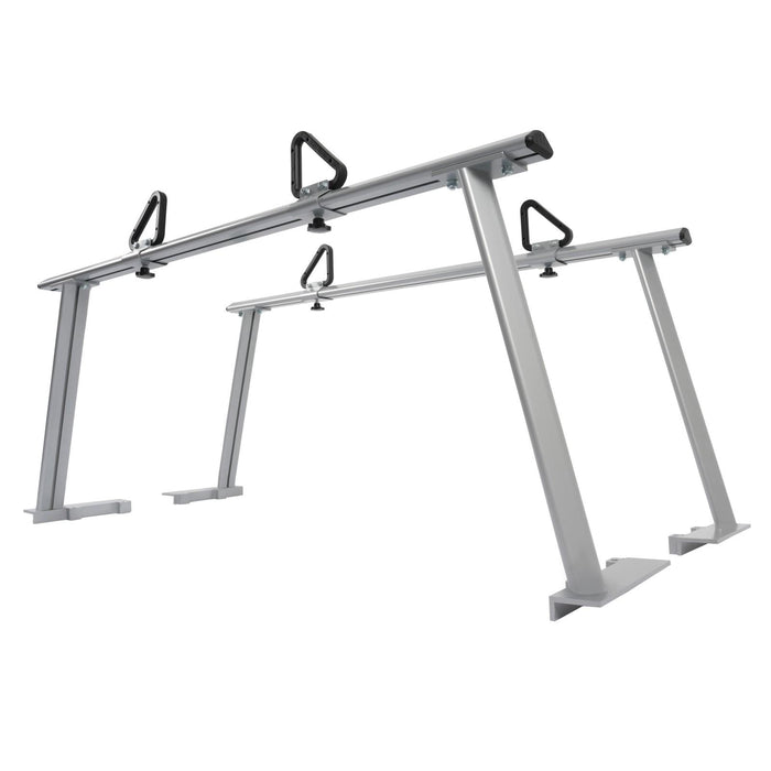 DURAFORCE 1000LBS Pickup Truck Bed Ladder Rack Adjustable Handles Kayak Truck Bed Rack