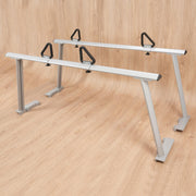 DURAFORCE 1000LBS Pickup Truck Bed Ladder Rack Adjustable Handles Kayak Truck Bed Rack
