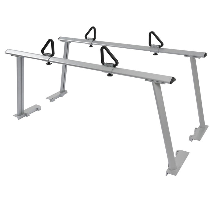 DURAFORCE 1000LBS Pickup Truck Bed Ladder Rack Adjustable Handles Kayak Truck Bed Rack