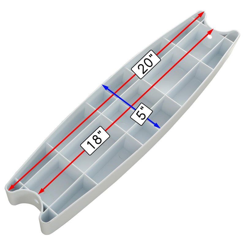 DURAFORCE Universal Swimming Pool Molded Plastic Replacement Ladder Rung Steps