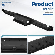 DURAFORCE Rear Bumper Top Step Pad Cover w/o Tow and Park Aid Fit For Ford F-150 2015-2020