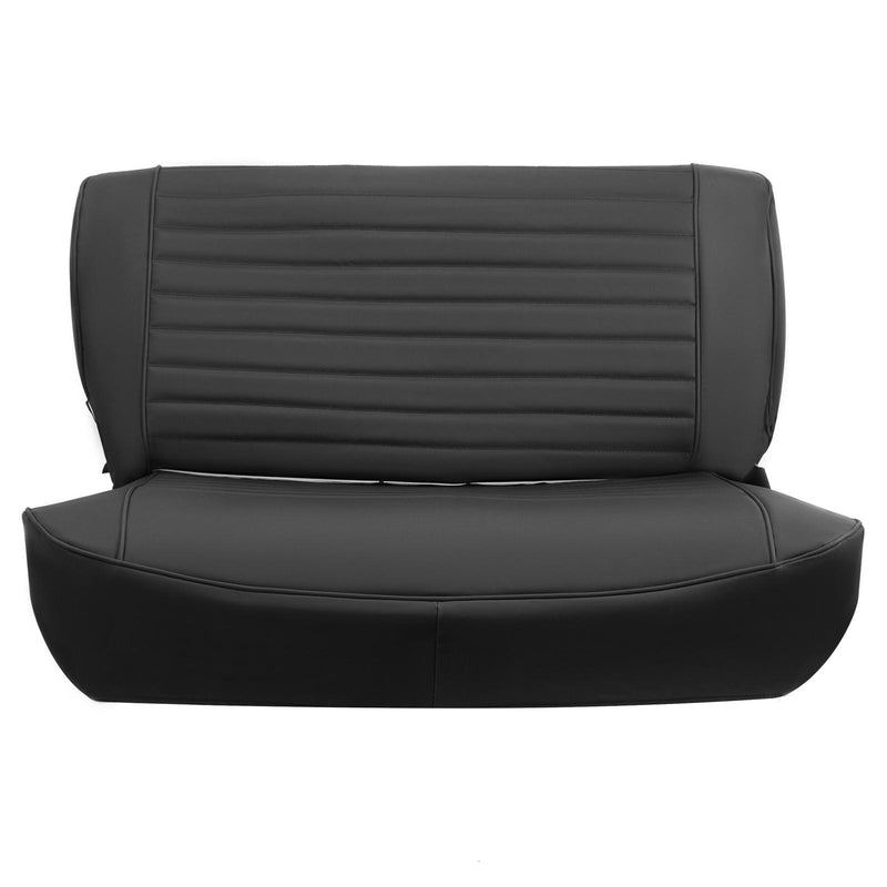DURAFORCE For Jeep Wrangler YJ 87-95 / CJ7 CJ8 76-86 NEW Black Front & Rear Seat Cover SET