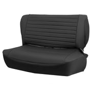 DURAFORCE For Jeep Wrangler YJ 87-95 / CJ7 CJ8 76-86 NEW Black Front & Rear Seat Cover SET