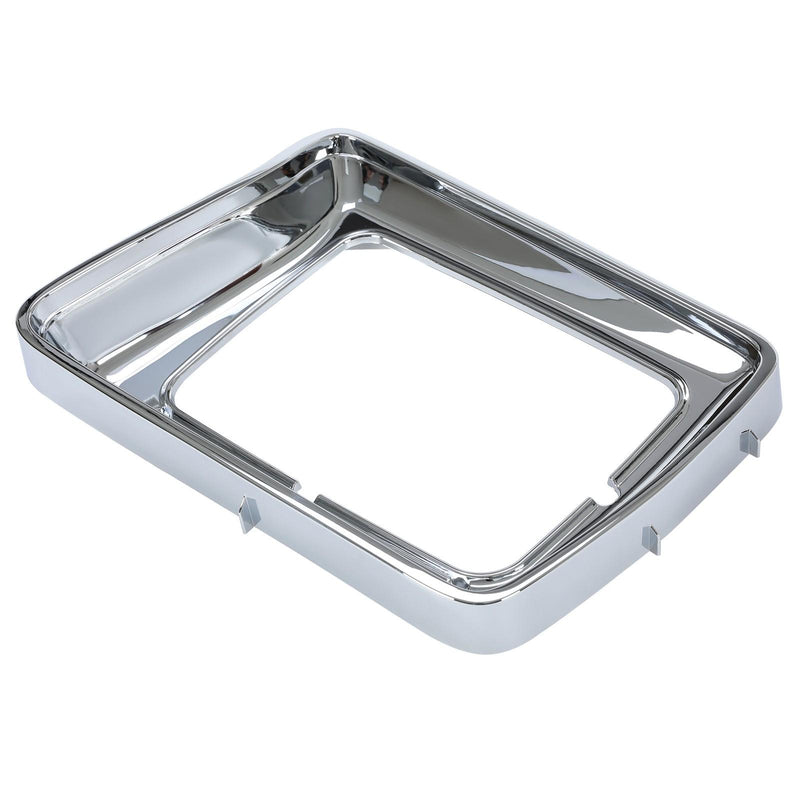 DURAFORCE New Headlight Bezel Trims Chrome For Ford F-100 F-150 F250 F350 Bronco 1978-1979