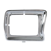 DURAFORCE New Headlight Bezel Trims Chrome For Ford F-100 F-150 F250 F350 Bronco 1978-1979