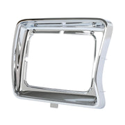 DURAFORCE New Headlight Bezel Trims Chrome For Ford F-100 F-150 F250 F350 Bronco 1978-1979