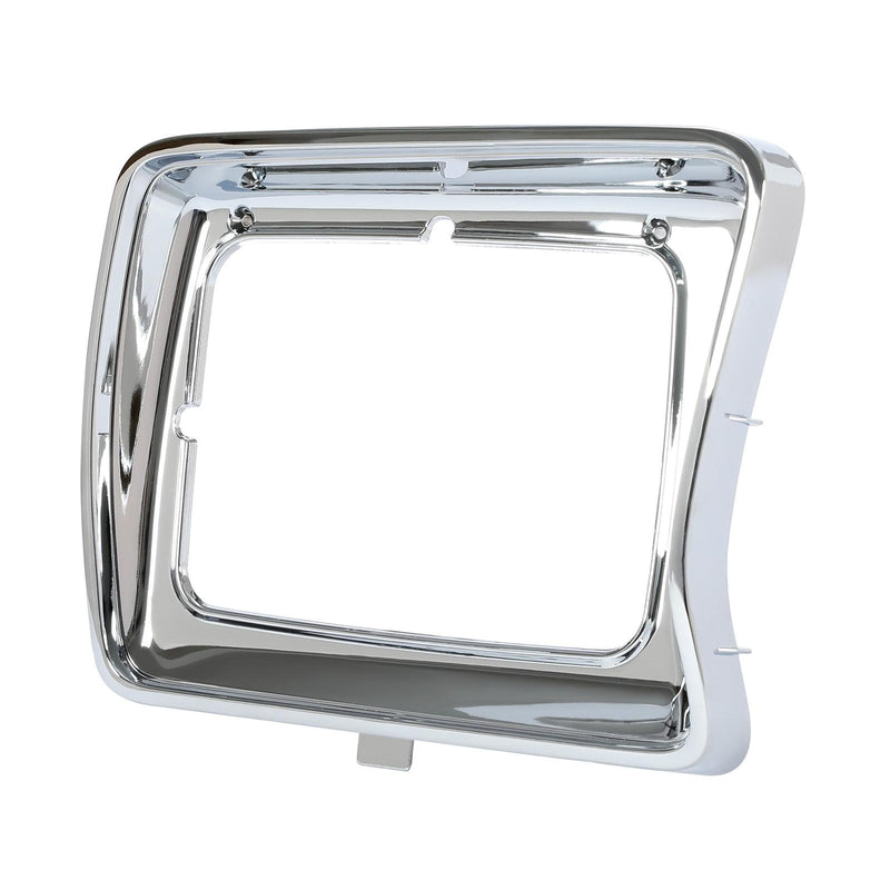 DURAFORCE New Headlight Bezel Trims Chrome For Ford F-100 F-150 F250 F350 Bronco 1978-1979