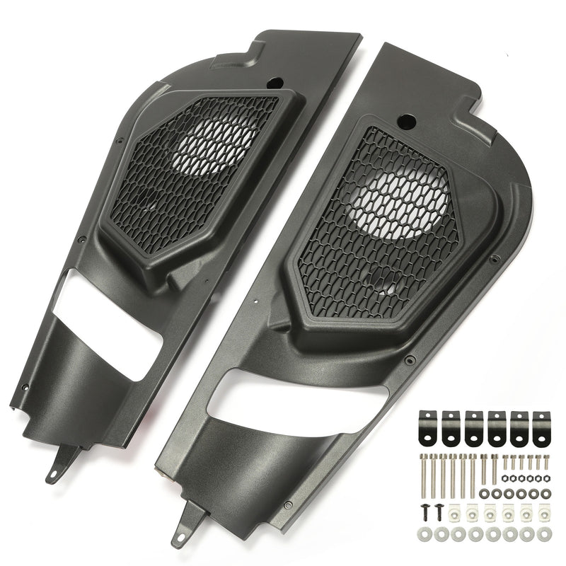 DURAFORCE For Can Am Maverick X3 2017-2023 Door Speaker Pod Pods Bracket Stereo Mount Kit