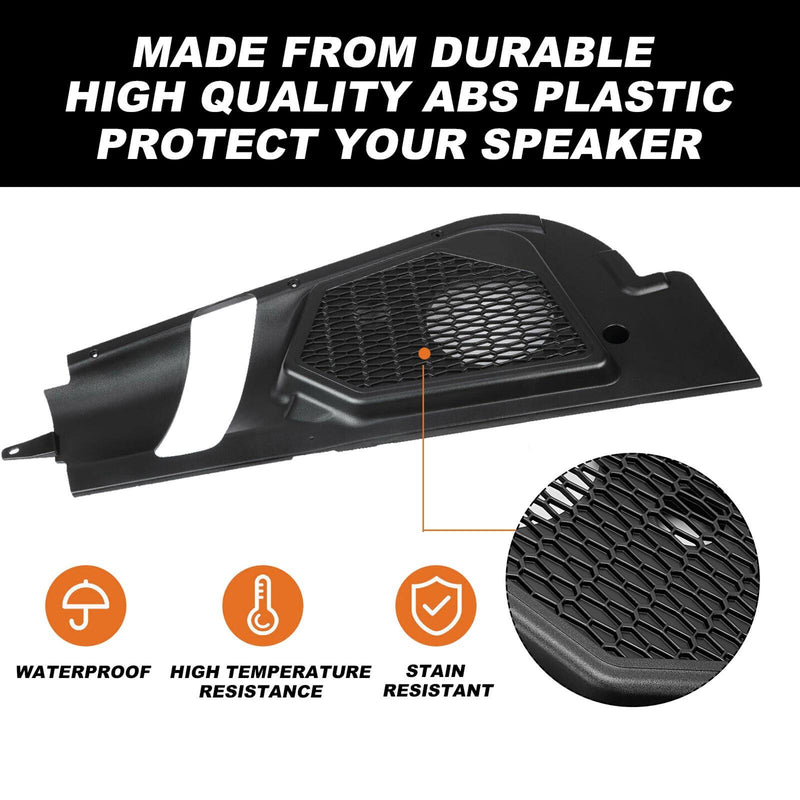 DURAFORCE For Can Am Maverick X3 2017-2023 Door Speaker Pod Pods Bracket Stereo Mount Kit