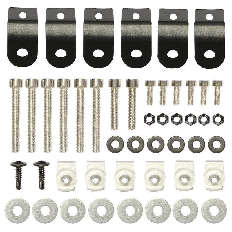 DURAFORCE For Can Am Maverick X3 2017-2023 Door Speaker Pod Pods Bracket Stereo Mount Kit