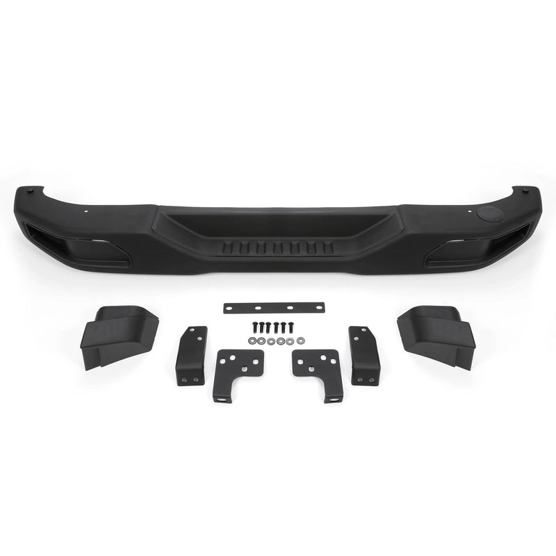 DURAFORCE Rubicon 10th Anniversary Style New Black Rear Bumper Fit Jeep Wrangler JK 07-18