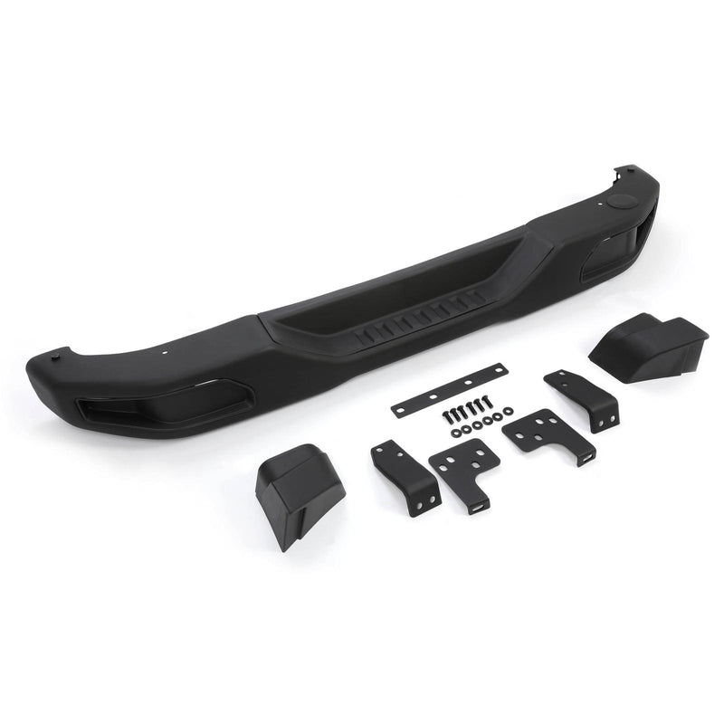 DURAFORCE Rubicon 10th Anniversary Style New Black Rear Bumper Fit Jeep Wrangler JK 07-18