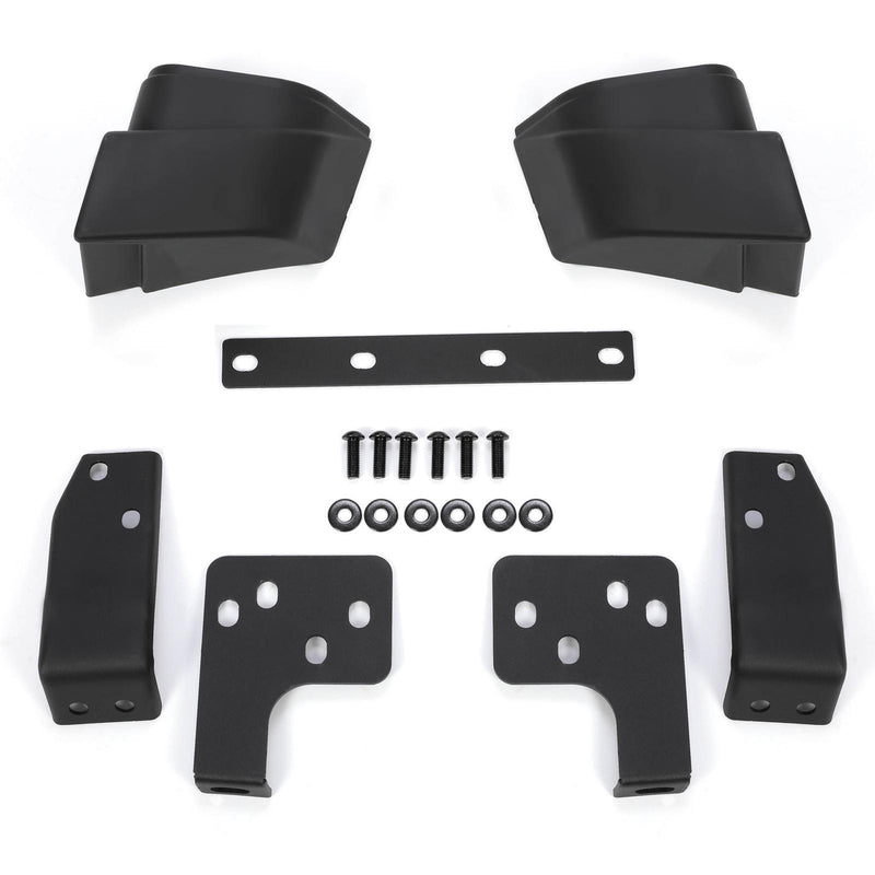 DURAFORCE Rubicon 10th Anniversary Style New Black Rear Bumper Fit Jeep Wrangler JK 07-18
