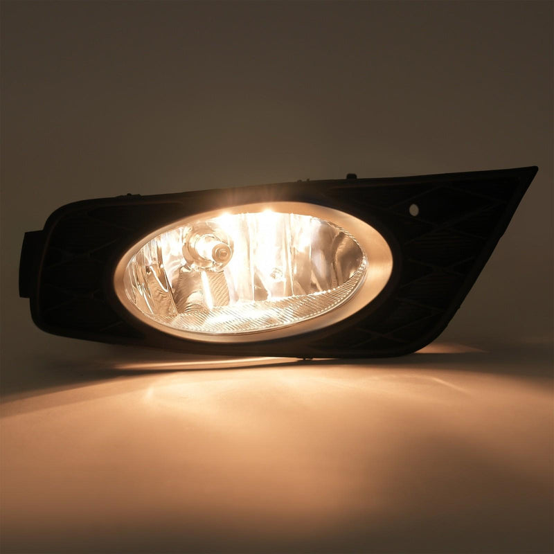 DURAFORCE Pair Fog Lights For Honda Odyssey 2008 2009 2010 Bumper Driving Lamps Left+Right