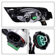 DURAFORCE Pair Fog Lights For Honda Odyssey 2008 2009 2010 Bumper Driving Lamps Left+Right