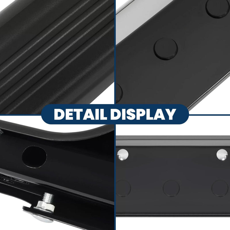 DURAFORCE For Dodge RAM 1500 2500 3500 Pickup 94-02 Steel Rear Step Bumper Assembly Black