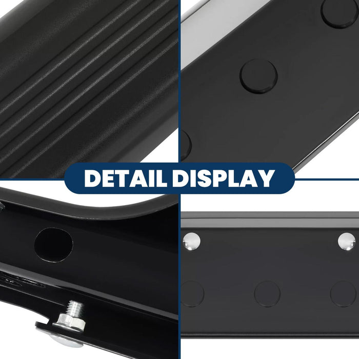 DURAFORCE For Dodge RAM 1500 2500 3500 Pickup 94-02 Steel Rear Step Bumper Assembly Black