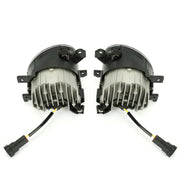 DURAFORCE For Infiniti Q50 Q60 QX50 QX60 QX80 2014-20 Bumper Fog Lights Front 1Pair
