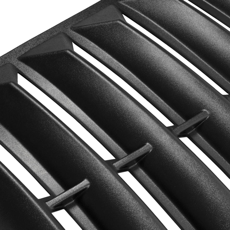 DURAFORCE Rear Window Louver Vent For Ford Fusion 2013-2020 2018 ABS Sun Shade Cover