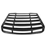 DURAFORCE Rear Window Louver Vent For Ford Fusion 2013-2020 2018 ABS Sun Shade Cover